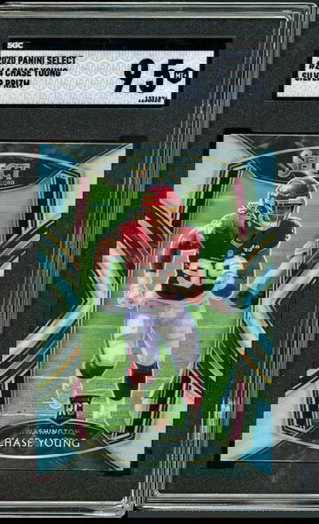 2020 SELECT #264 CHASE YOUNG SILVER PRIZM SGC 9.5