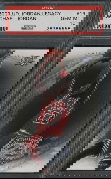 2009 Upper Deck UD Jordan Legacy 69 Points vs Cleveland 19 Michael Jordan Chicago Bulls PSA 10 Gem Mint