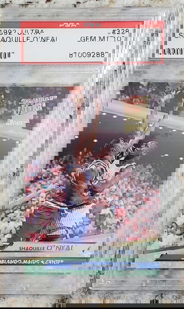 1992 Ultra SHAQUILLE O'NEAL #328 PSA 10