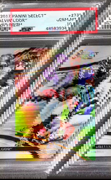 2017 Panini Select Dalvin Cook Silver Field Level