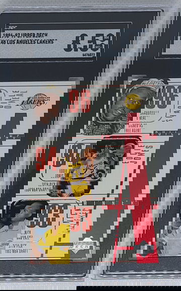 Kobe Bryant RC 1996-97 Upper Deck #148 Los Angeles Lakers SGC 8.5