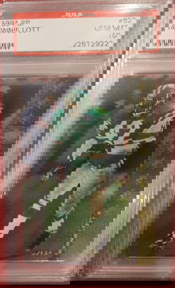 1994 SP Ronnie Lott PSA 10 New York Jets