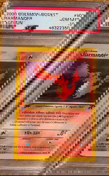 2000 pokemon Charmander Rocket 1st Edition PSA 10