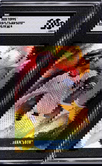 2025 Topps Stars of MLB Juan Soto #SMLB-22 SGC 10