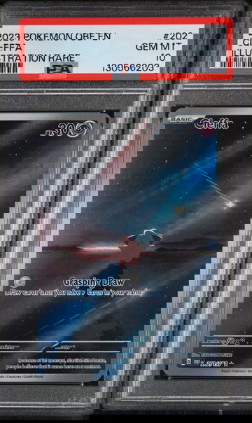 2023 Pokemon Scarlet and Violet Obsidian Flames Illustration Rare Cleffa #202 PSA 10