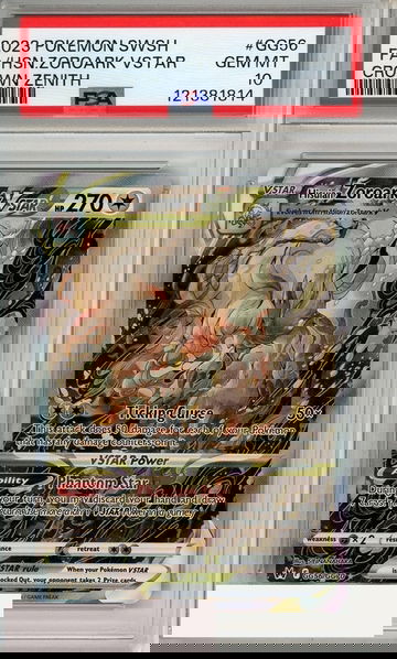 2023 POKEMON SWSH CROWN ZENITH FA HSN ZOROARK VSTAR #GG56 PSA 10 GEM MT