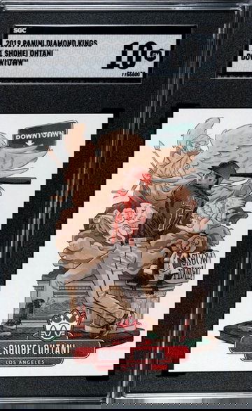 2019 Panini Diamond Kings Shohei Ohtani Downtown SGC 10