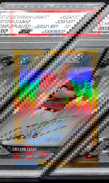 2018 Bowman Chrome Triston Casas PSA 10 GEM-MINT