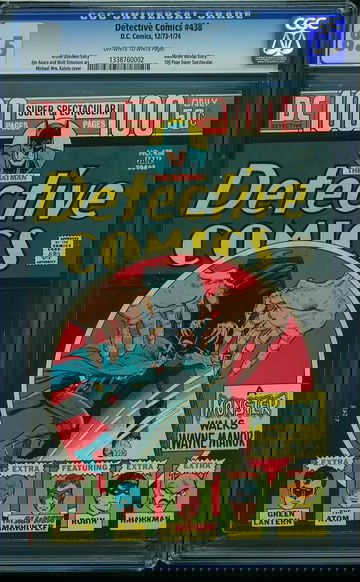 DETECTIVE COMICS #438, CGC 8.5 VF+