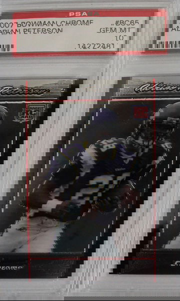 2007 Bowman Chrome Adrian Peterson