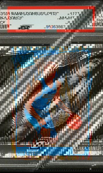 2018 Panini Donruss Optic #177 Luka Doncic Shock PSA 8 RC