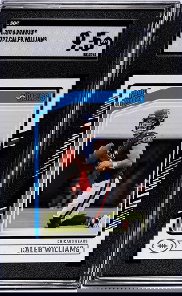 2024 Donruss #327 Caleb Williams SGC 9.5