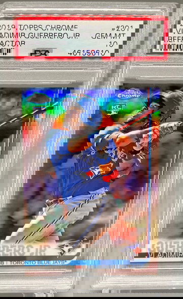 2019 Topps Chrome Vladimir Guerrero Jr. Refractor 203 PSA 10