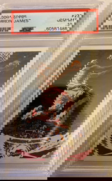 2004 Topps Lebron James #23 PSA 10
