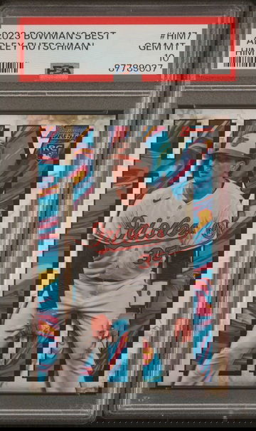 2023 BOWMAN'S BEST ADLEY RUTSCHMAN HIM PSA 10!!