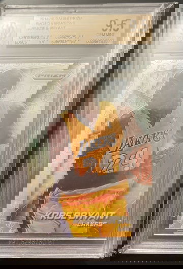 Kobe Bryant 2014-15 Prizm Variation BGS 9.5
