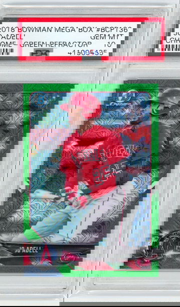 Jo Adell 2018 Bowman Mega Green  /99