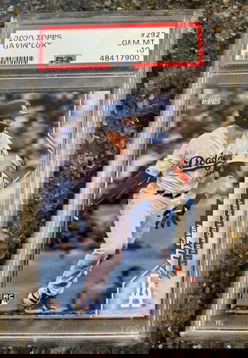 2020 Topps Gavin Lux PSA 10