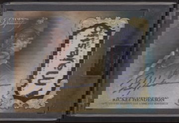 2021 Topps Dynasty Rickey Henderson