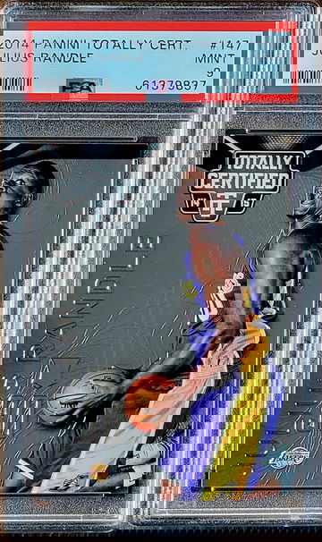 2014 SP JULIUS RANDLE Panini Totally Certified PSA 9 POP 6 Rookie RC #147