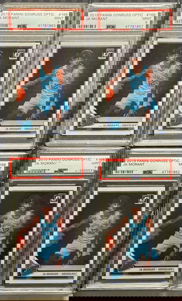 2019 Ja Morant Optic Rated Rookie Lot PSA 9