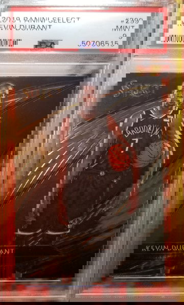 2019 Panini Select #299 Kevin Durant Courtside PSA 9