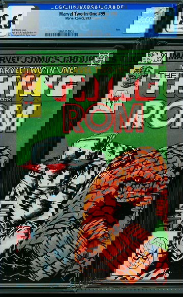 MARVEL TWO-IN-ONE #99, CGC 9.6 NM+