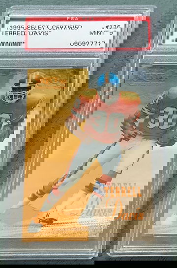 1995 Select Certified #126 Terrell Davis PSA 9