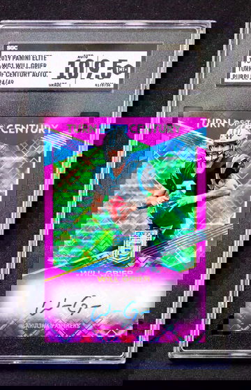 2019 Panini Elite - Will Grier - Turn of the Century Rookie Auto /49 SGC 9.5