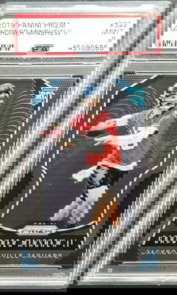 2019 Gardner Minshew II Prizm PSA 9 MINT