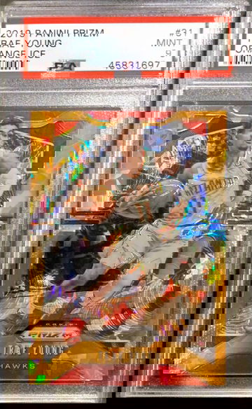 2019 Panini Prizm Trae Young Orange Ice