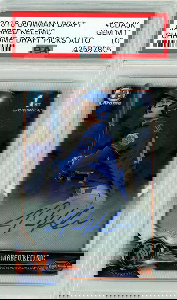 2018 Bowman Chrome Draft Jarred Kelenic Auto PSA 10