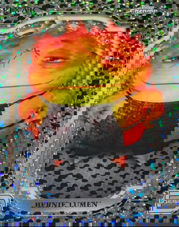 2024 Topps Chrome Disney Bernie Lumen Black and White Speckle /101 #59