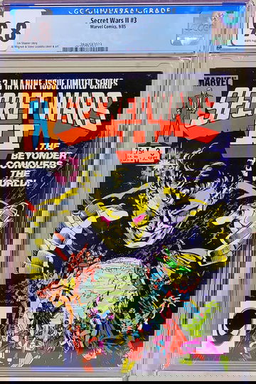 Secret Wars II #3 - CGC 9.8 - 1st  Full and Cover Appearance of The Beyonder