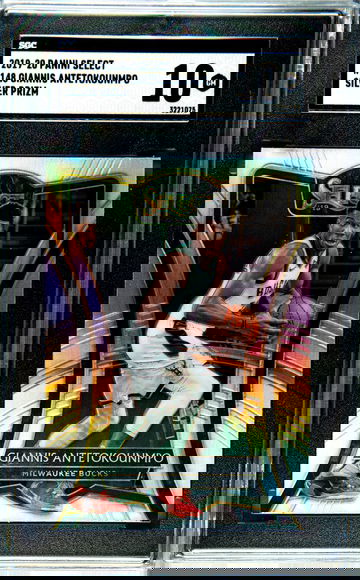 Giannis Antetokounmpo 2019 Select Premier Level Silver