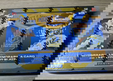 2020 Panini Plates & Patches Football Sealed Hobby Box