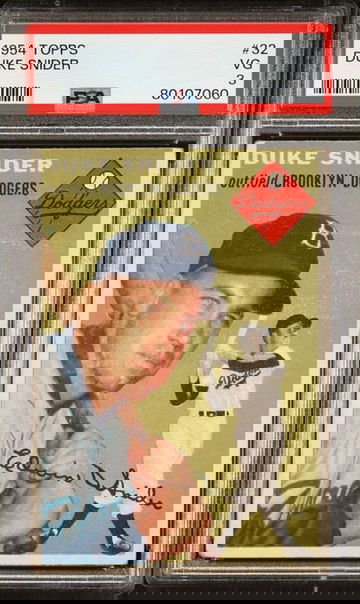 1954 Topps Duke Snider #32 PSA 3 [BL-1.1]