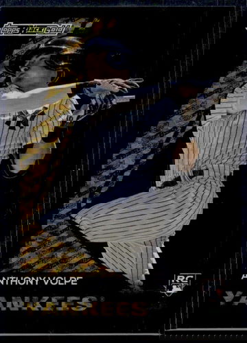 2023 Topps Update Black Gold Black Anthony Volpe #BG-10 RC /299