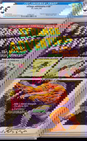 Strange Adventures #180 CGC 3.5 $180