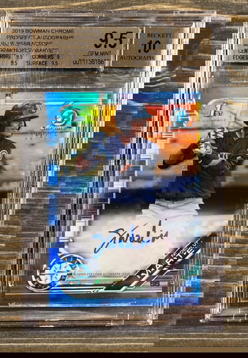 Marte BGS 9.5 Blue Refractor Auto