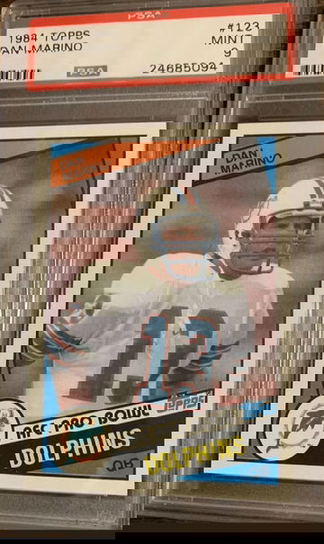 Dan Marino Topps Rookie PSA 10