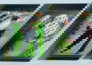 2001 Tiger Woods Upper Deck Rookie Card Lot (2)