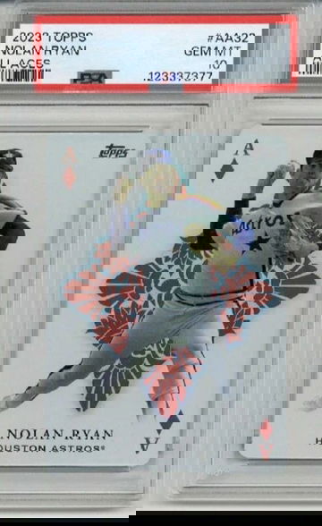 2023 TOPPS ALL ACES #AA32 NOLAN RYAN CARD HOUSTON ASTROS PSA 10 GEM MINT LOW POP