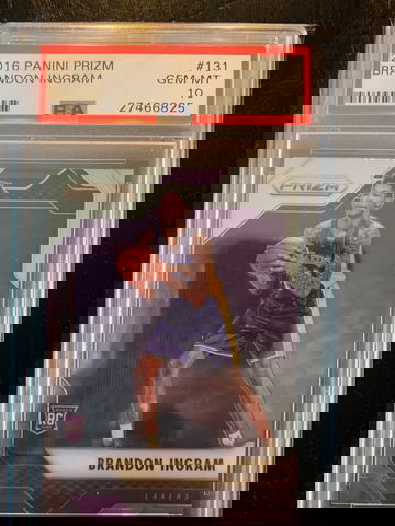 2016 Prizm Brandon Ingram Base PSA 10