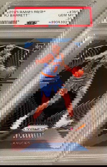 2019 Prizm RJ Barrett PSA 10