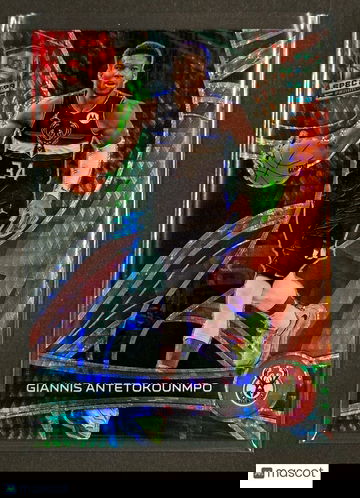 Giannis Antetokounmpo 2021-22 Spectra Asia Tmall Variation Hyper Red Green Bucks