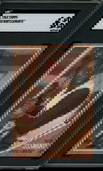 1962 Topps Roberto Clemente #10 SGC EX-NM 6