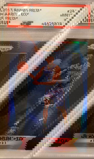 2017 Prizm De’Aaron Fox Blue