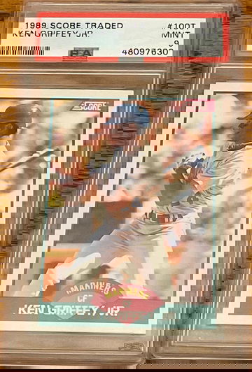 1989 Score Traded #100T Ken Griffey Jr. PSA 9