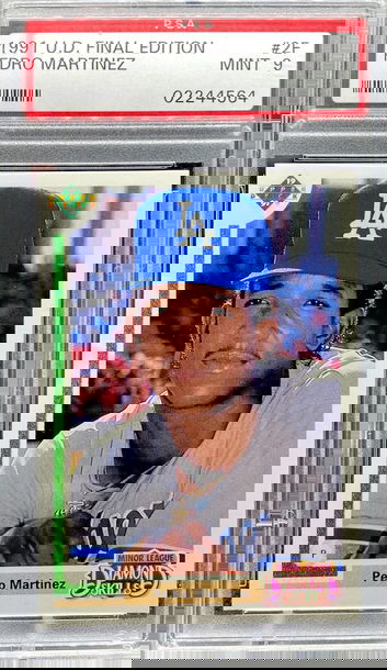 1991 UD Final Edition Pedro Martinez MINT 9 RC